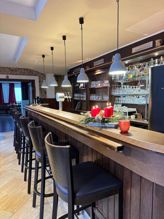 Lounge nebo bar v ubytování Nettersheimer Hof 1857