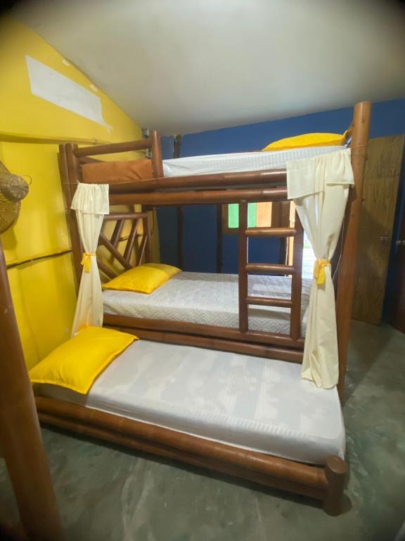 Postel nebo postele na pokoji v ubytování Home Beach Kristalu