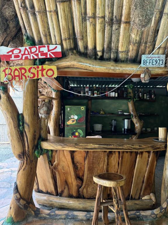 Lounge nebo bar v ubytování Cahuita Vibe