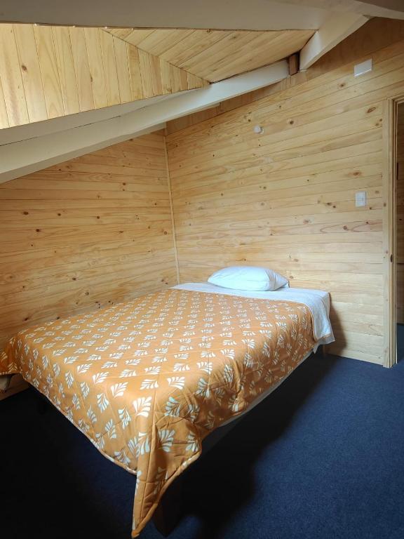 Postel nebo postele na pokoji v ubytování VERDEAGUA Hostal