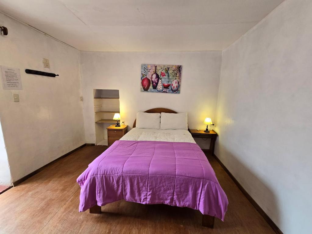 Postel nebo postele na pokoji v ubytování Barrio Inka B&B