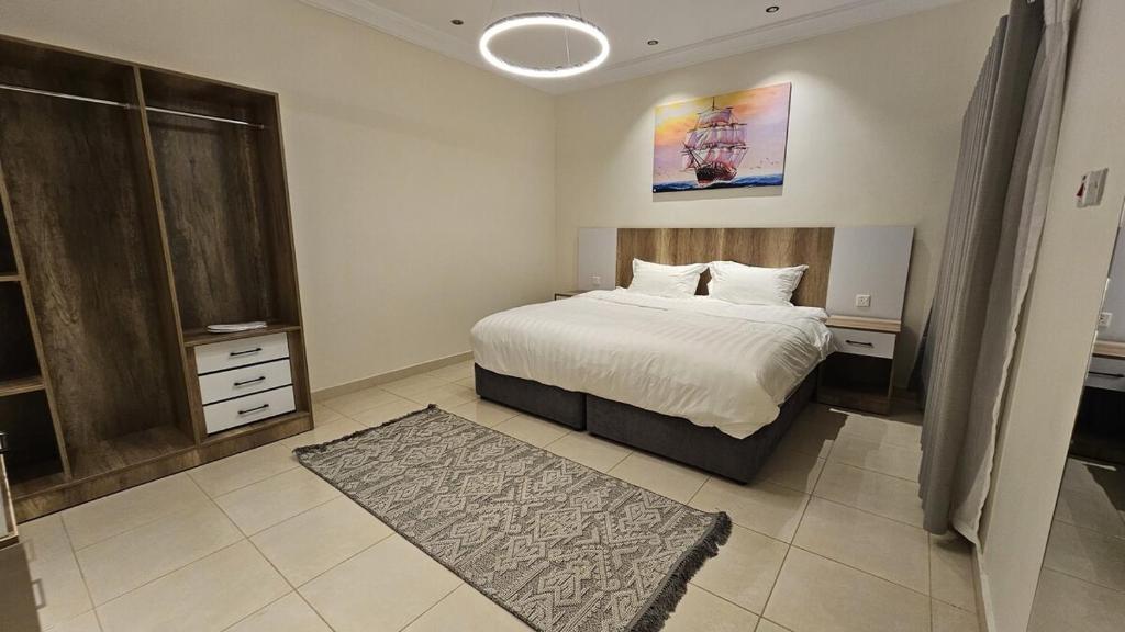 Postel nebo postele na pokoji v ubytování Luxury Apartment A3