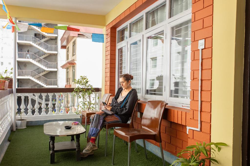 Posezení v ubytování Thamel Hotel & Spa
