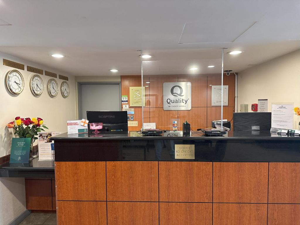 Vstupní hala nebo recepce v ubytování Quality Inn & Suites Everett