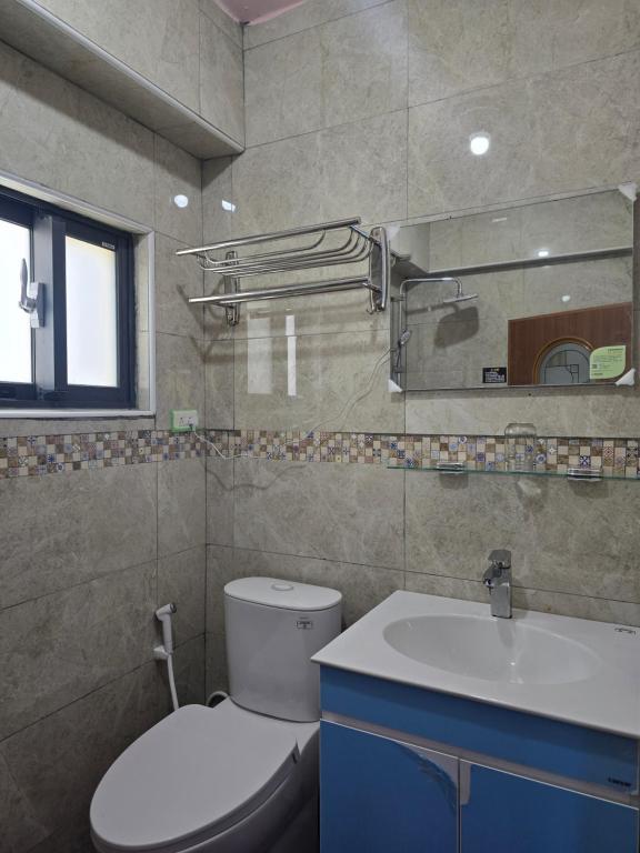 Koupelna v ubytování Wen Zhong Hostel