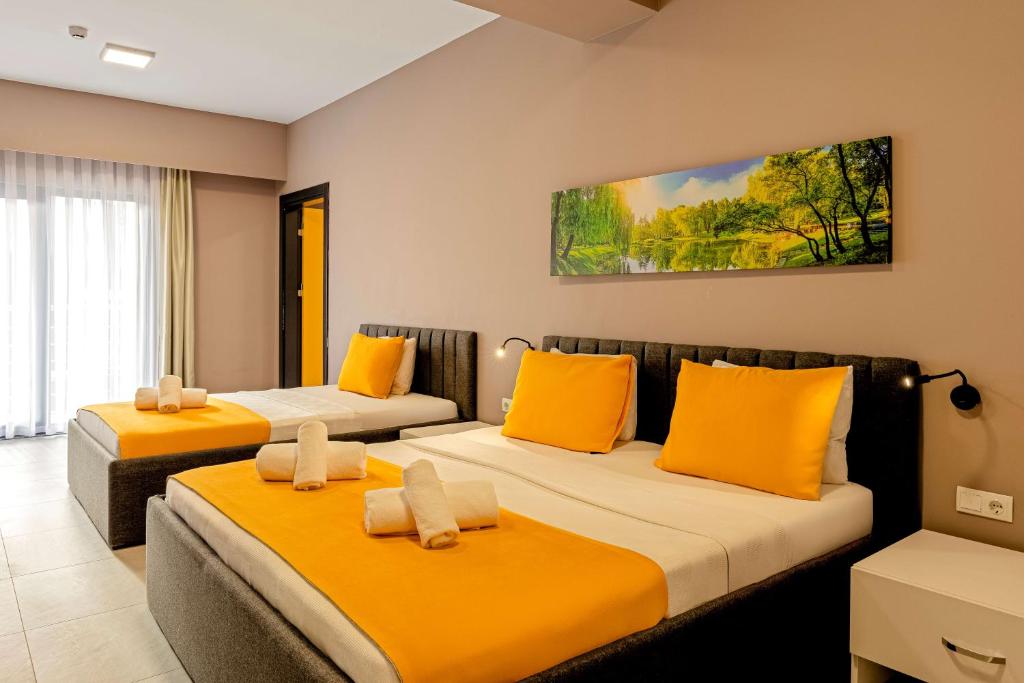 First Joy Hotel - Chambre Familiale Avec Vue Sur Jardin