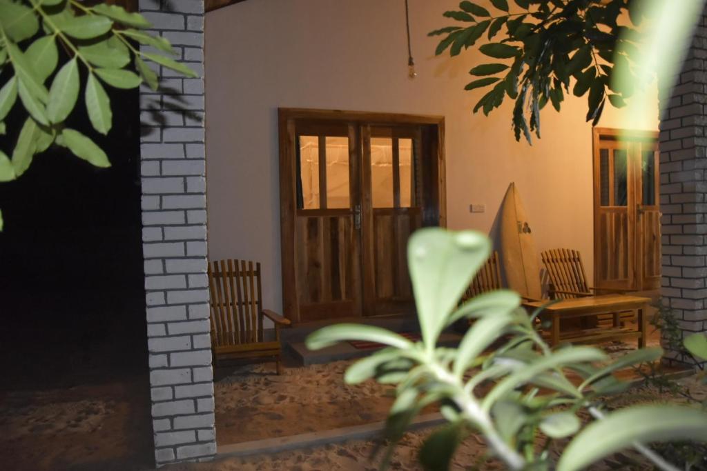 Zahrada ubytování Kadjan villa
