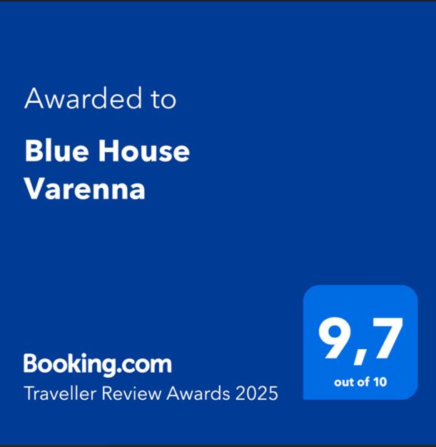 Blue House Varenna tanúsítványa, márkajelzése vagy díja