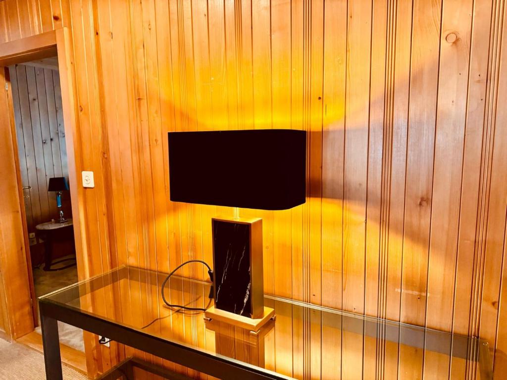 TV a/nebo společenská místnost v ubytování Swiss Peaks Haven with Unparalleled Views