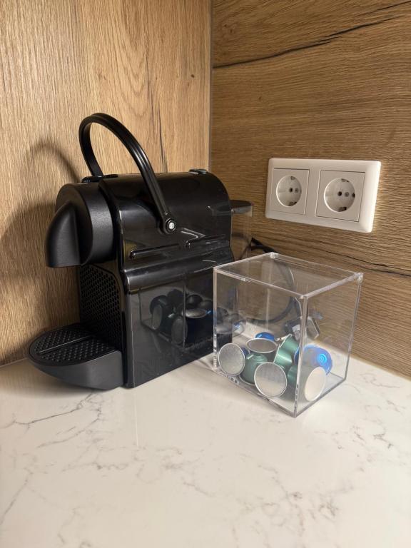 Kuchyň nebo kuchyňský kout v ubytování Appartement Weitblick