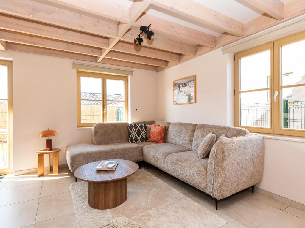 Posezení v ubytování GLOEDNIEUW Vakantiewoning Zilt