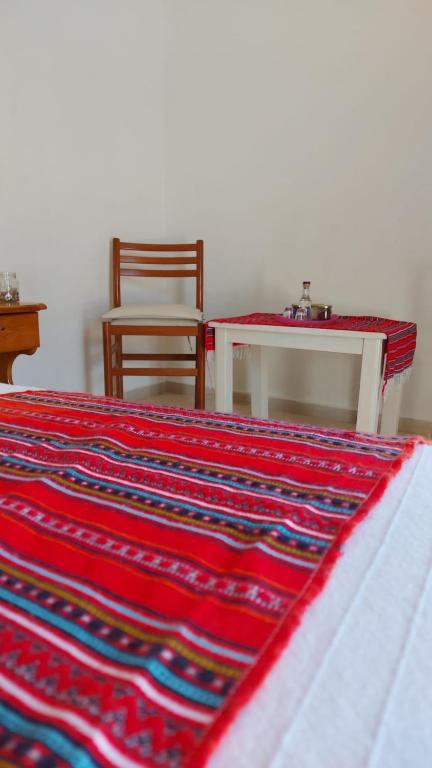 Posteľ alebo postele v izbe v ubytovaní Labyrinth Studios