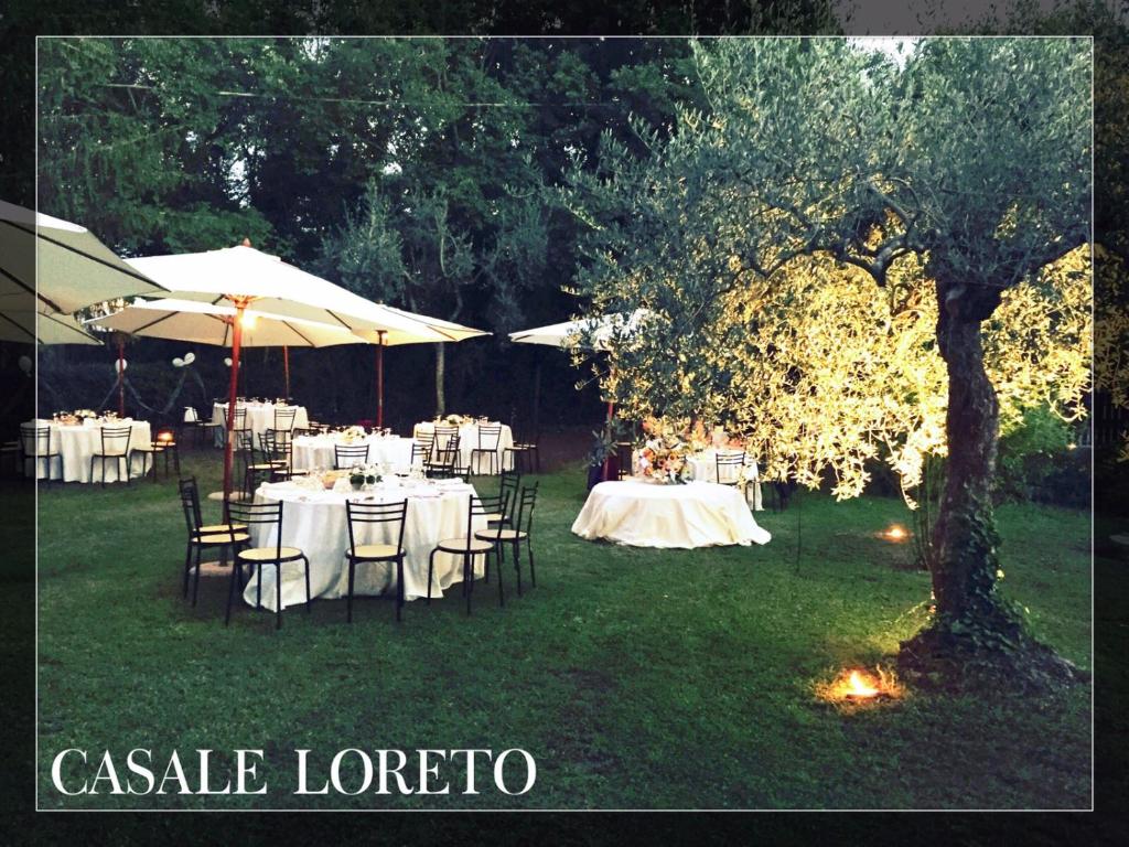 Ogród w obiekcie Agriturismo Casale Loreto