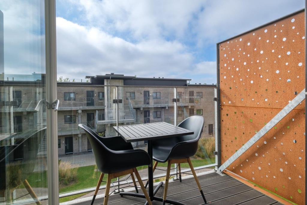 Balkón nebo terasa v ubytování Aalborg Hotel Apartments
