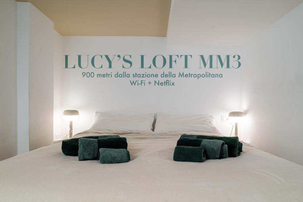 Voodi või voodid majutusasutuse Lucy's Loft - MM3 toas
