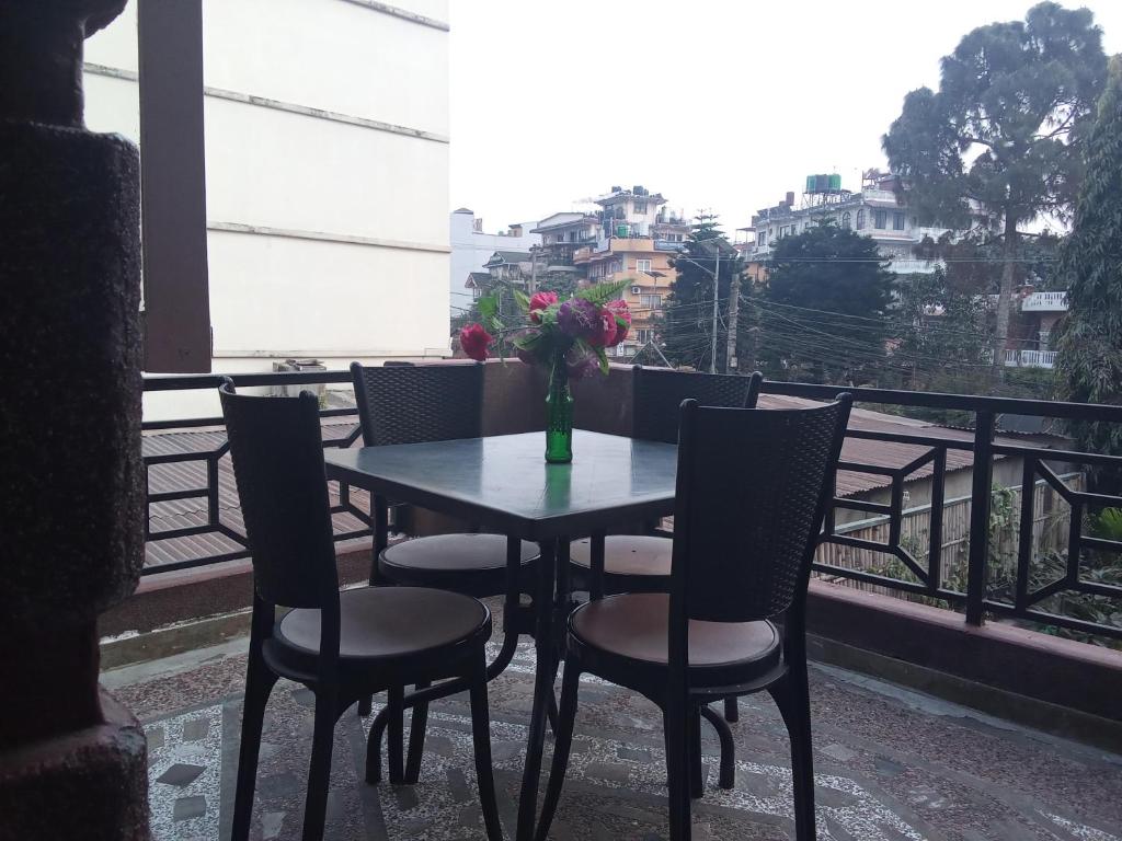 Balcó o terrassa a Hotel Celestyinn