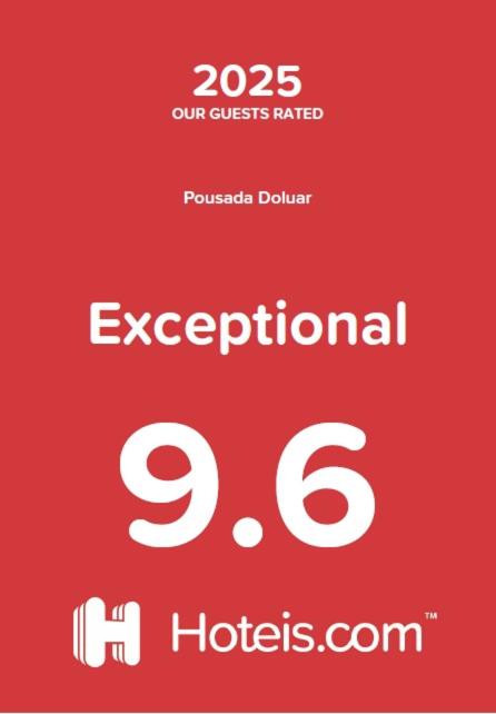 Certifikát, hodnocení, plakát nebo jiný dokument vystavený v ubytování Pousada Doluar