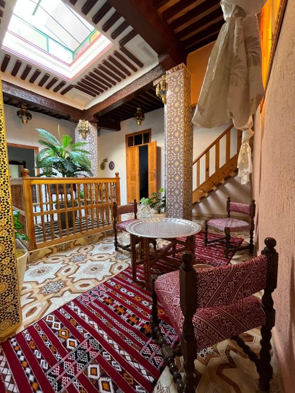 Posezení v ubytování House andalous