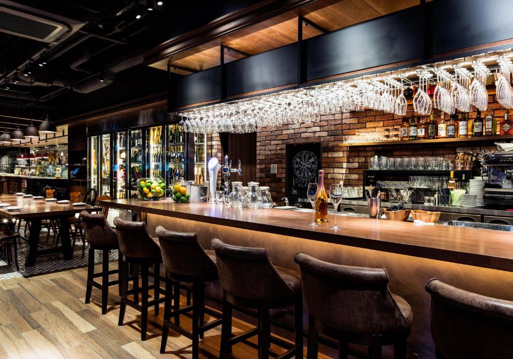 Nápoje v ubytování Daiwa Roynet Hotel Ginza PREMIER