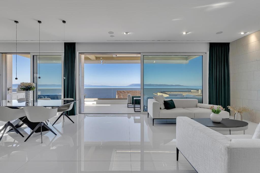 Χώρος καθιστικού στο Penthouse DALS Exclusiv - Makarska Exklusiv