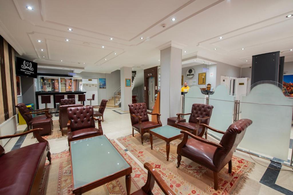 Posezení v ubytování GRAND VATAN HOTEL