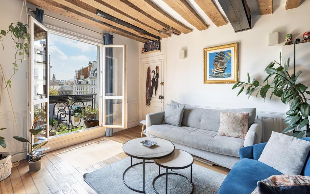 Posedenie v ubytovaní Typical Parisian Flat # Le Marais # Musée Picasso
