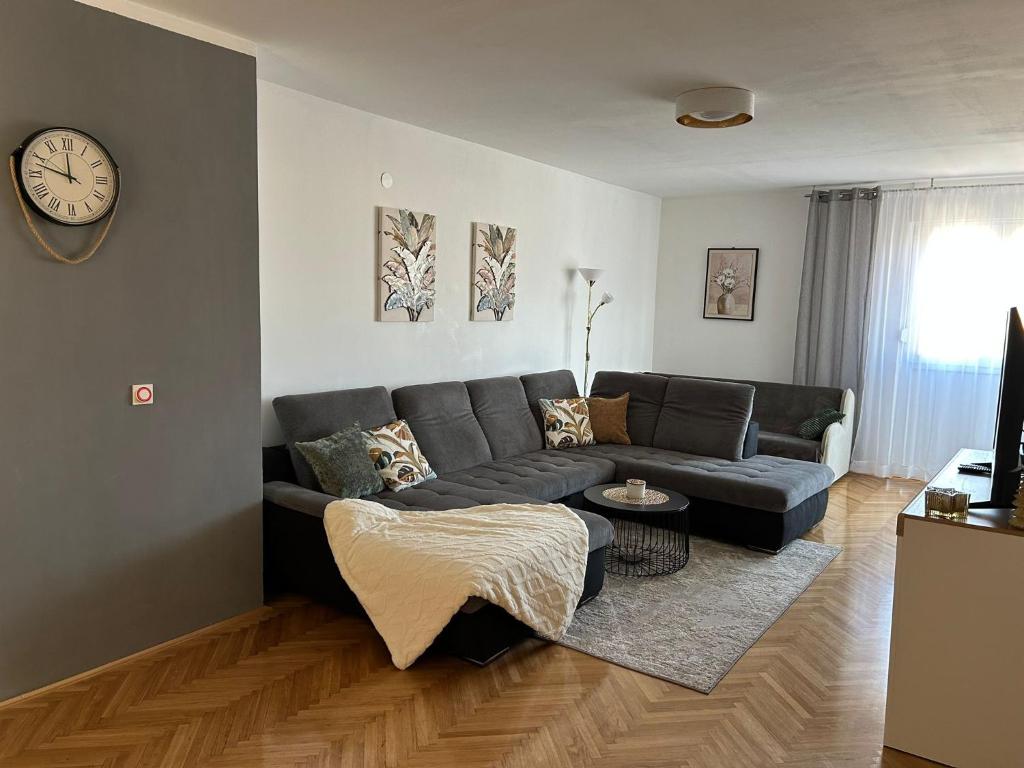 Posezení v ubytování Apartman Mirna