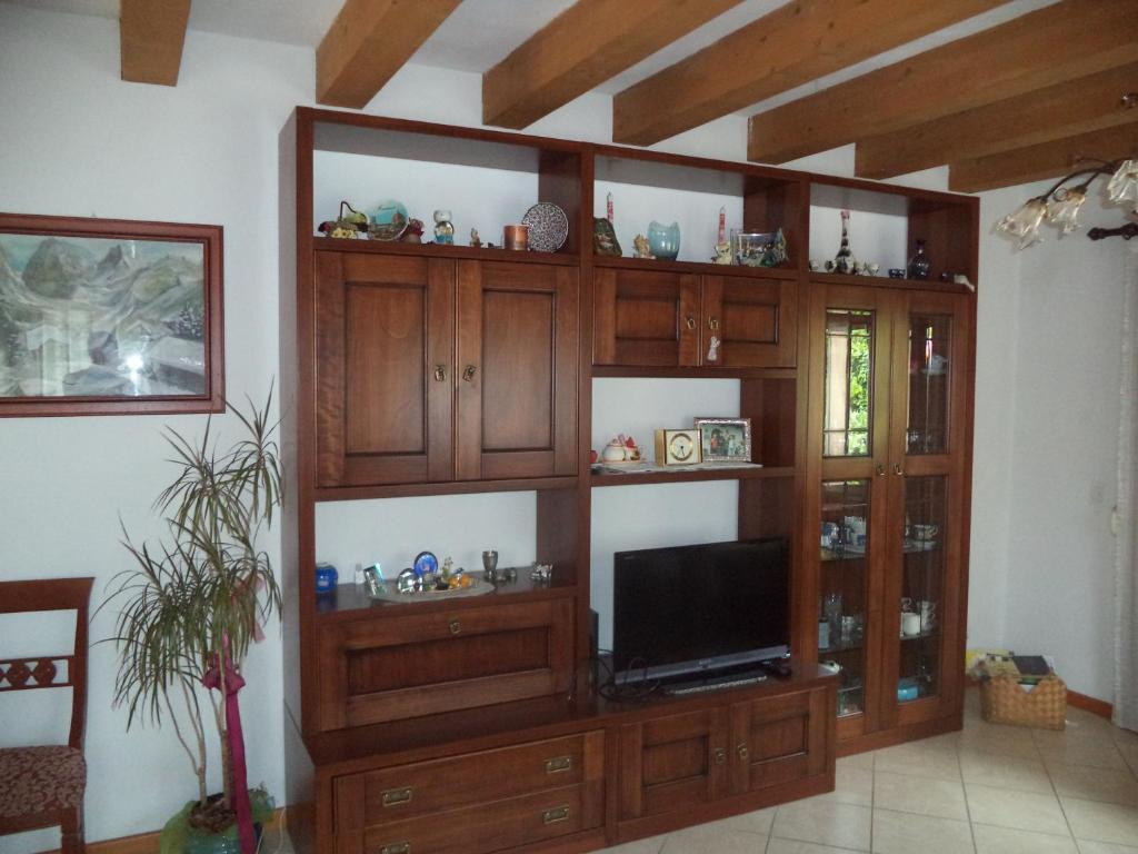 Kuchyň nebo kuchyňský kout v ubytování B&B Dolomiti