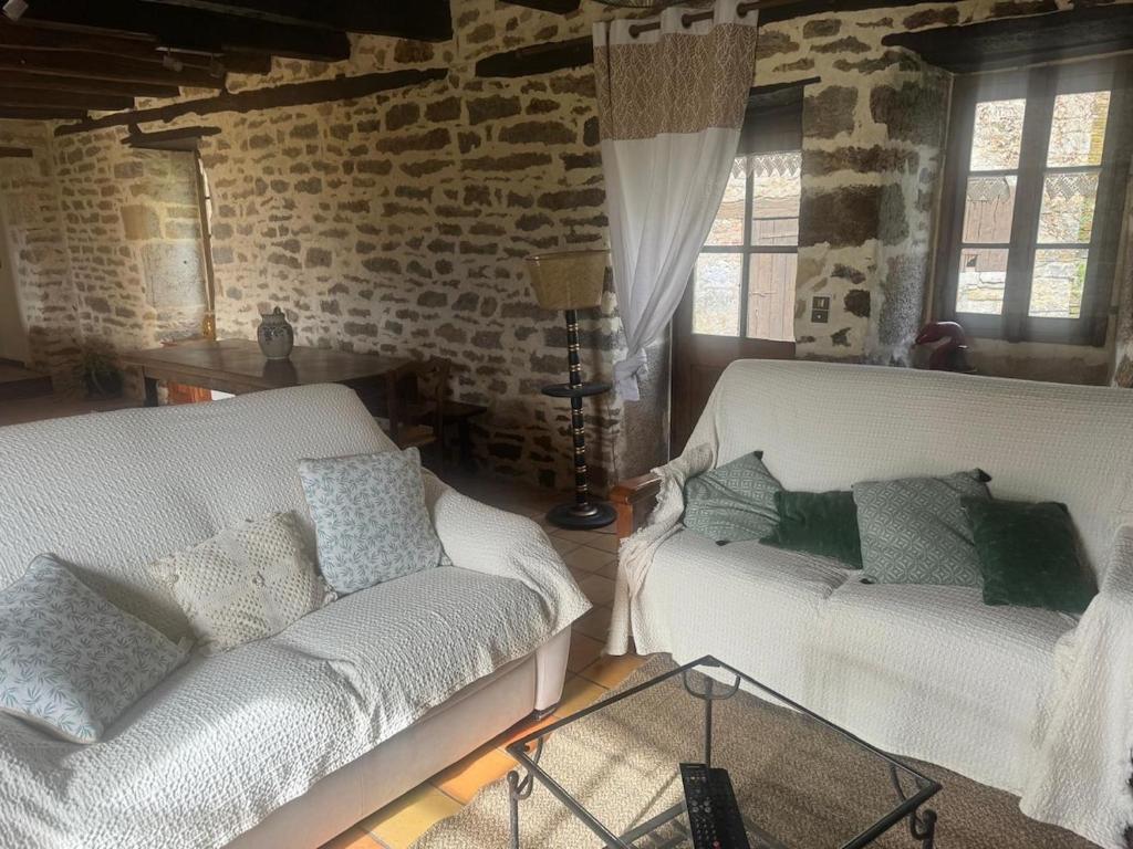 Posezení v ubytování Gîte Au soleil couchant à Rocamadour