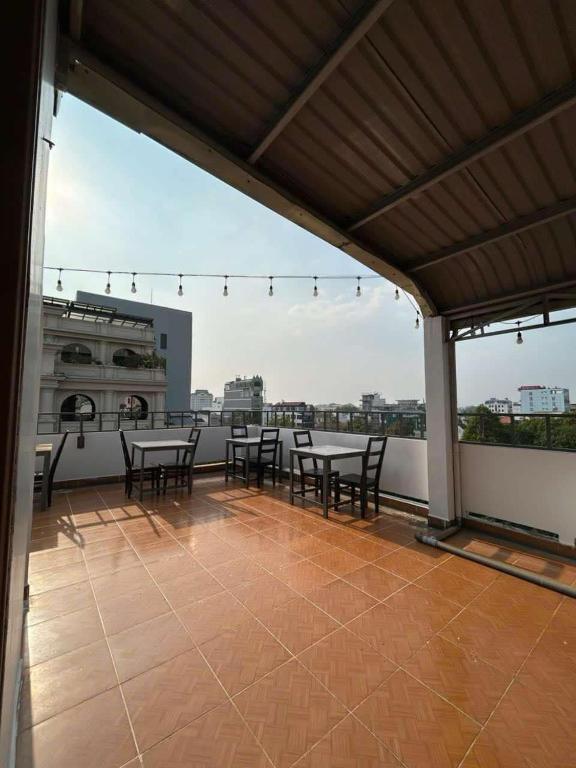 Balkón nebo terasa v ubytování Ruby Căn hộ Dịch vụ Khách sạn