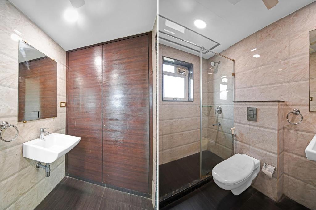 Koupelna v ubytování Super Townhouse The Platinum
