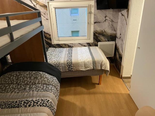 Postel nebo postele na pokoji v ubytování ClassEco Gent