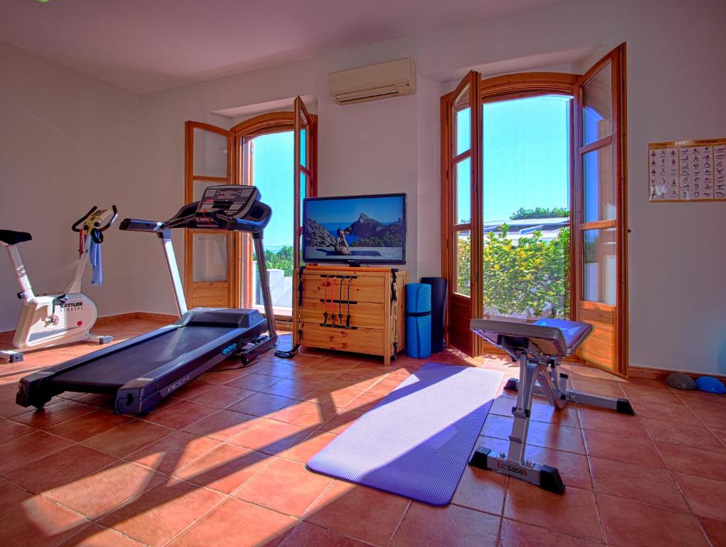 Posilňovňa alebo fitness centrum v ubytovaní Boutique Hideaway Cortijo El Sarmiento