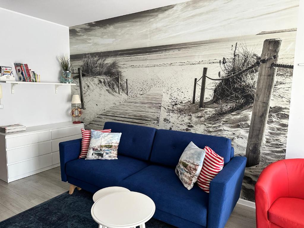 Część wypoczynkowa w obiekcie Amko Style Apartamenty Nord 8 z ogródkiem Willa Nord