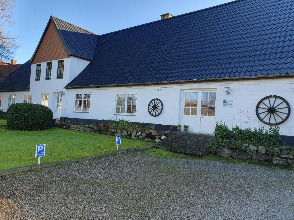 Zahrada ubytování Postgaarden Frøslev