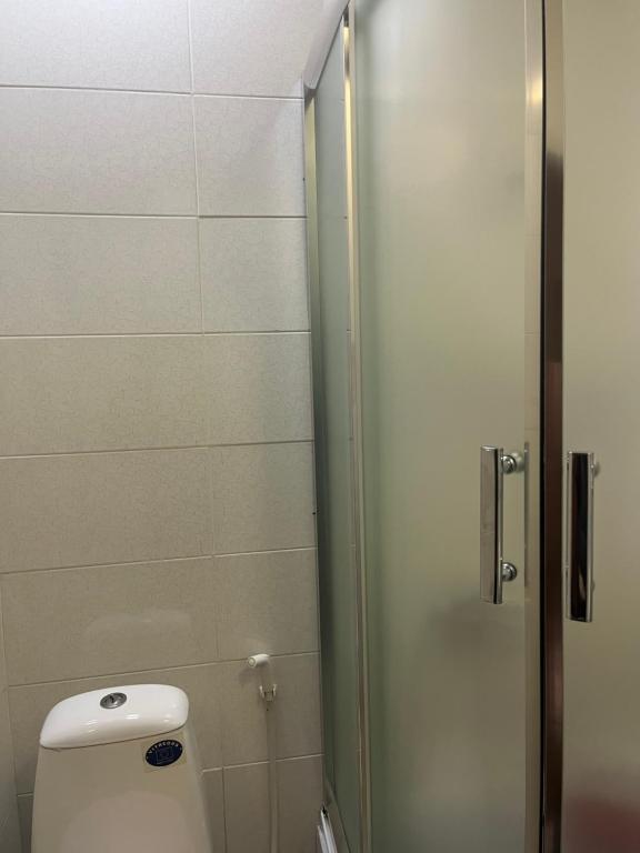 Koupelna v ubytování Hotel 6