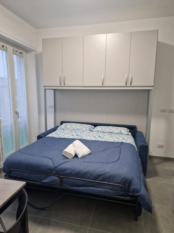 Postel nebo postele na pokoji v ubytování Casa Agnese