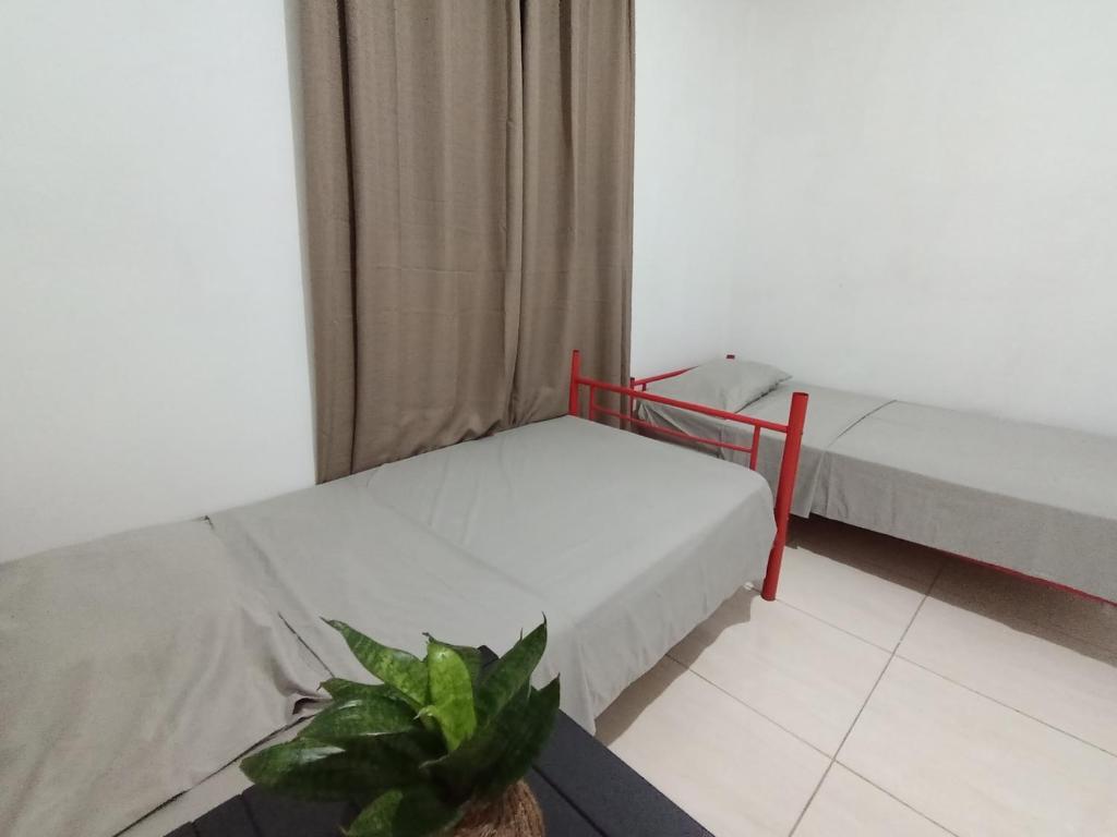 Voodi või voodid majutusasutuse Copey house Chiriquí, vía hacia Volcán toas