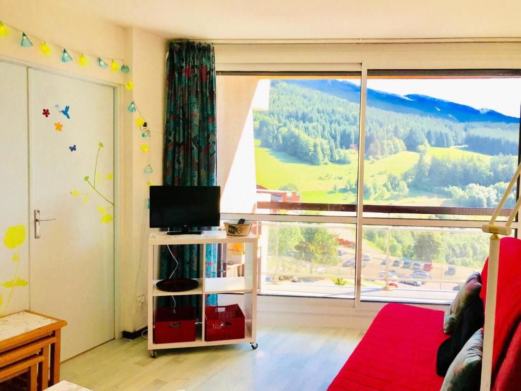 Výhľad na hory alebo výhľad na hory priamo z apartmánu