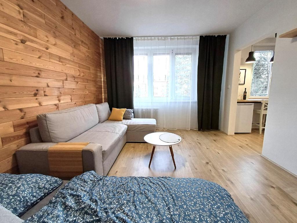 Posezení v ubytování Apartman Point