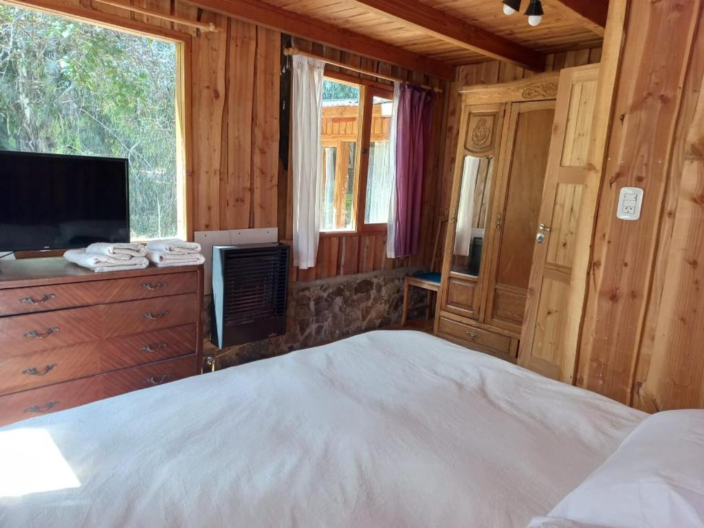 Cabaña La Confluencia, a metros del Río Quemquemtreu y del Río Azul