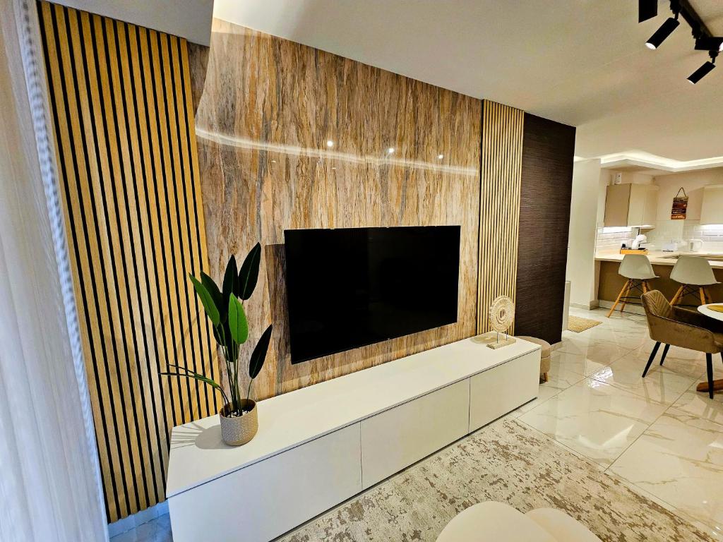 Et tv og/eller underholdning på Delmar Coastal Retreat