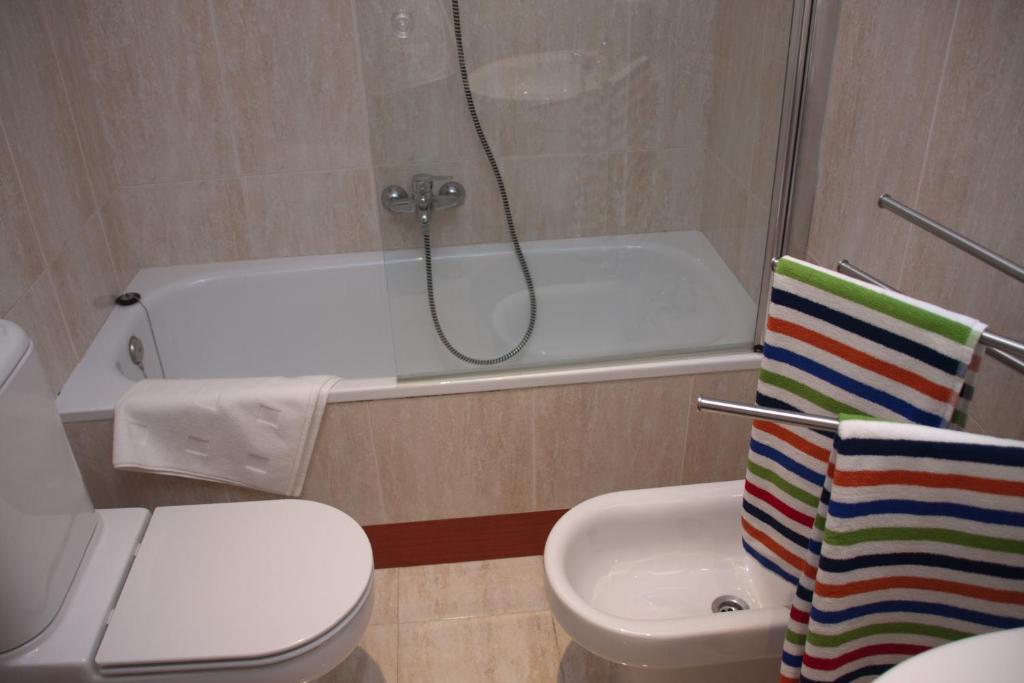 Kúpeľňa v ubytovaní Hotel Cuéntame