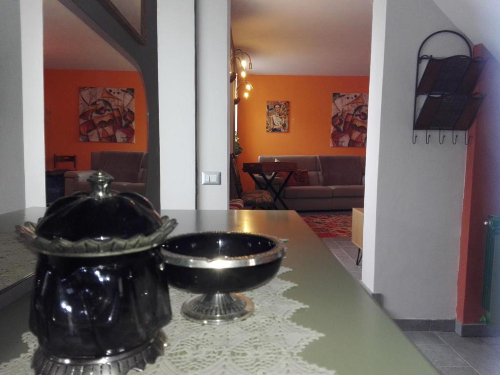 A seating area at Casa Badinot
