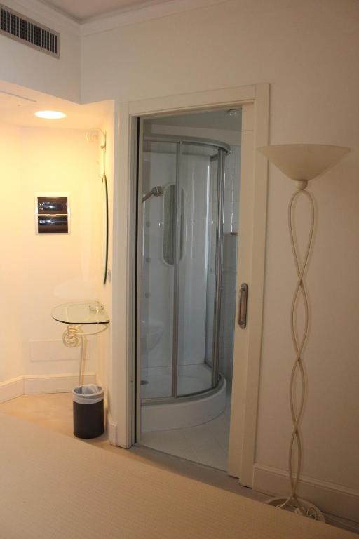Koupelna v ubytování Hotel Sirolo