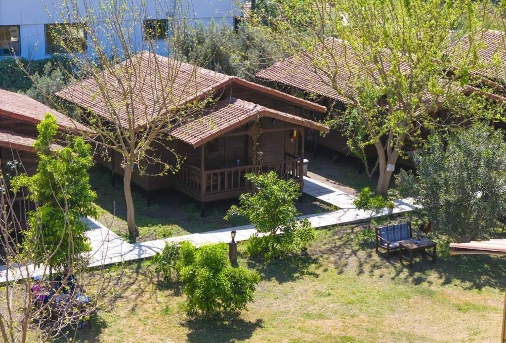 Κήπος έξω από το Şehri Bungalov