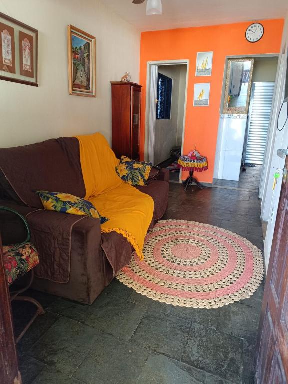 Posezení v ubytování Madame Casa Amarela Maua Mage