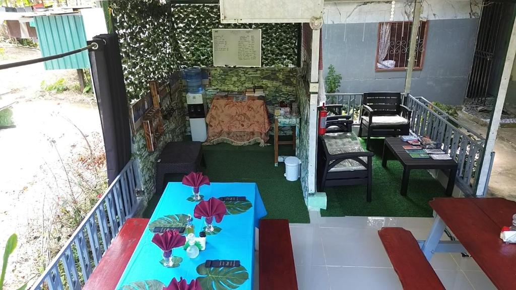 Posezení v ubytování Cabins yafeth osa drake bay