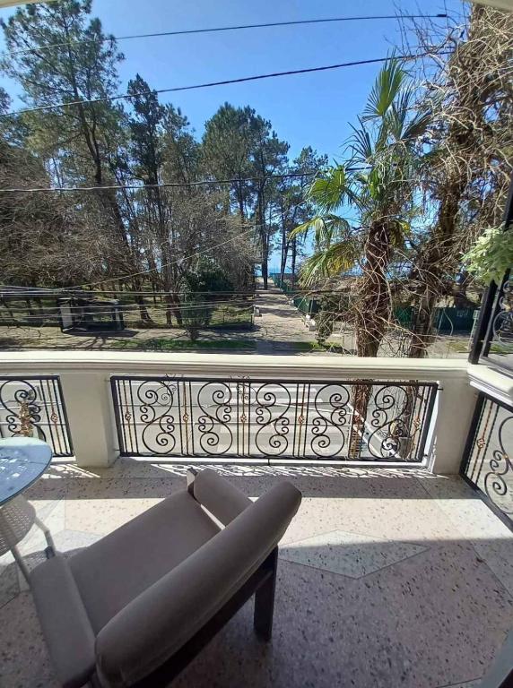 Balkón nebo terasa v ubytování Guesthouse Agmashenebeli Sea side