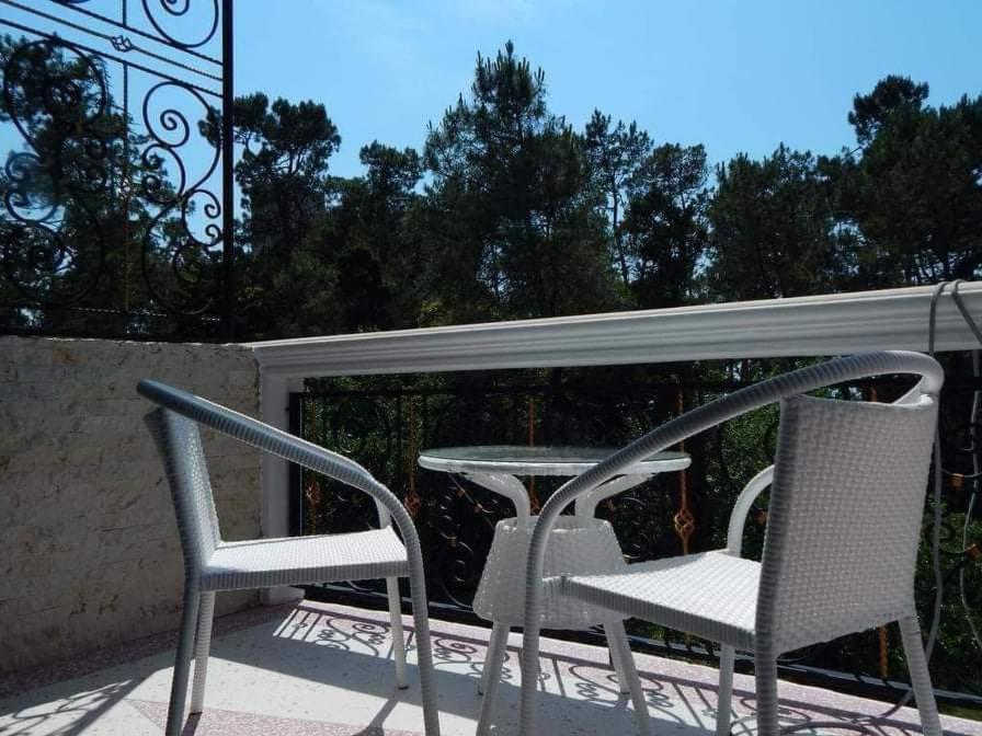 Balkón nebo terasa v ubytování Guesthouse Agmashenebeli Sea side